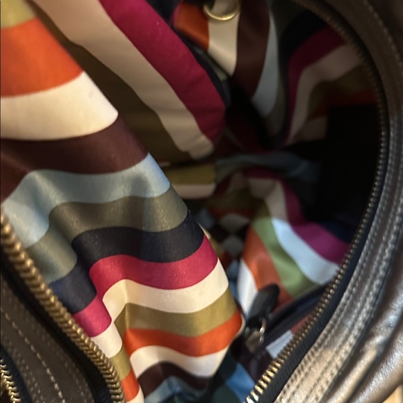 Coach Y2K Legacy Archive Peyton Metallic Leather Tote Bag Satchel 12791 - Picture 5 of 8